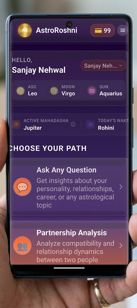 AstroRoshni mobile app